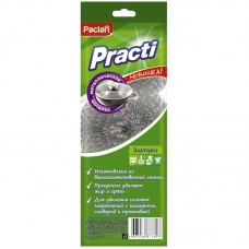 Губки для посуды PACLAN "PRACTI", металлическая, 3 шт/упак